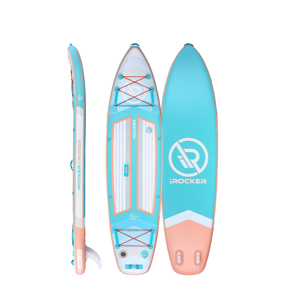 Cruiser 10.6 ultra paddleboard aqua, peach