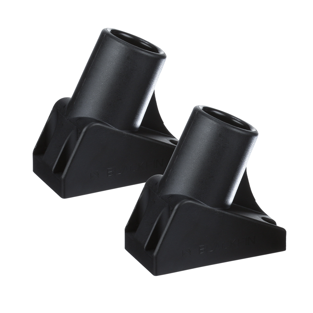 Two blackfin fishing rack mounts black
