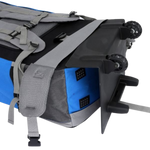 Nautical backpack with wheel tray