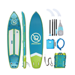 All around 10 ultra paddleboard teal, lime