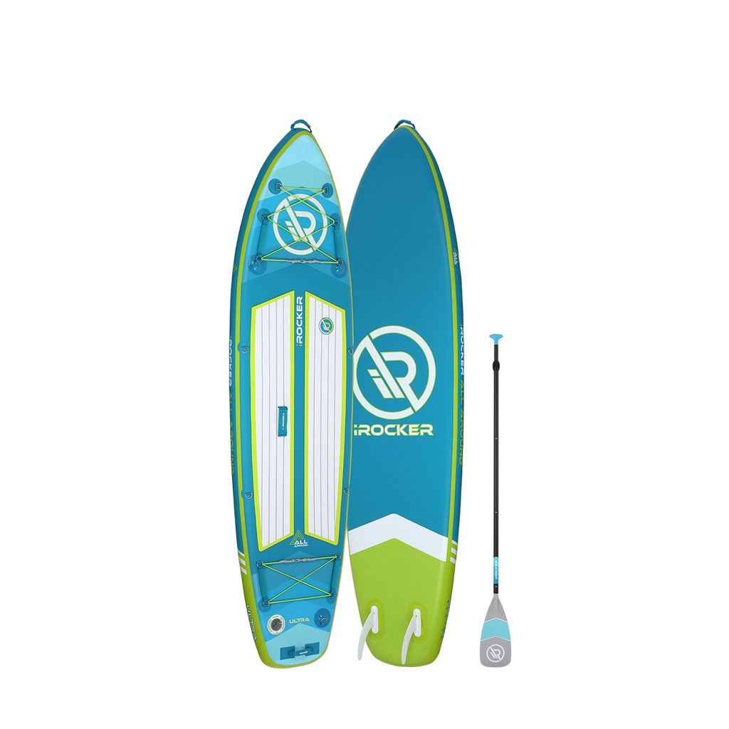 All around 10 ultra paddleboard teal, lime