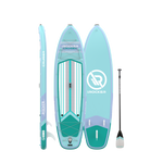 Cruiser 10.6 paddleboard from all sides with paddle